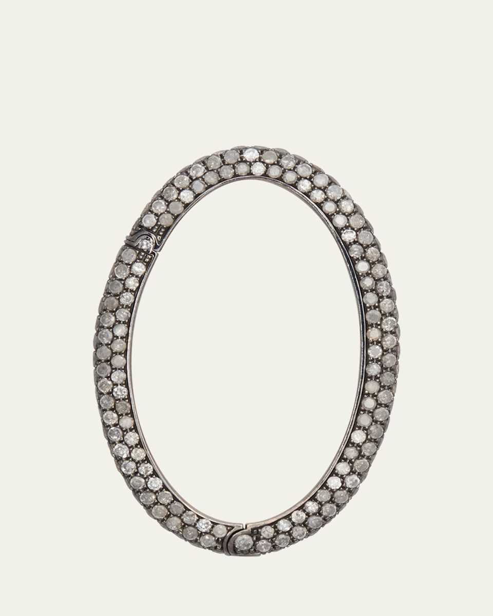 Gray Diamond Link Clasp